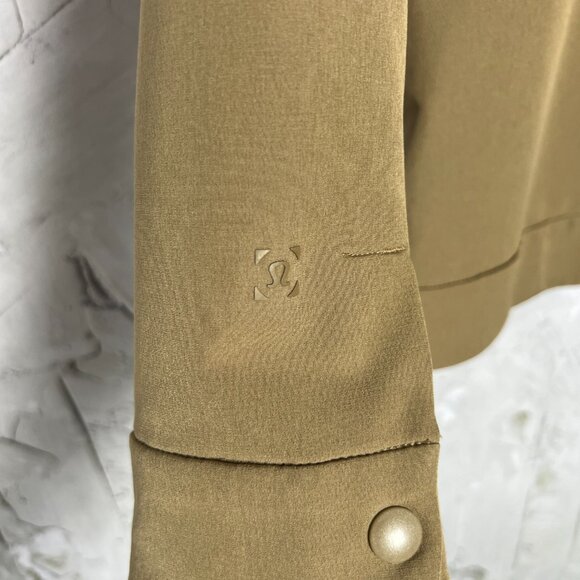 NWOT Lululemon City Excursion Jacket MENS XS Frontier Brown Mesh Bomber NEW - Picture 7 of 16